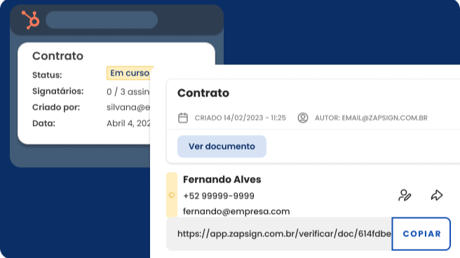 Editar documentos em curso no HubSpot