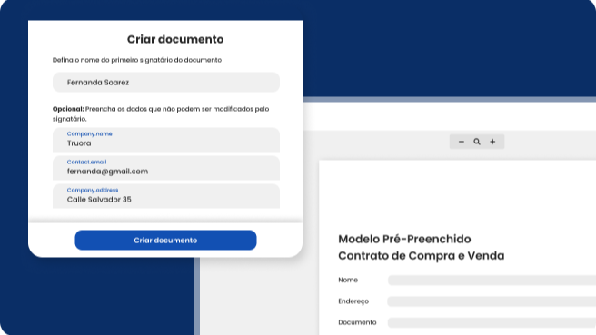 Criar documento com as informações do HubSpot